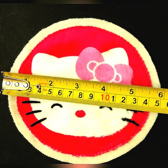 NEW (Lot of 2) Hello Kitty Patches/Emblems/Logos/Appliqués! *Rare* Sew-On - Picture 8 of 9